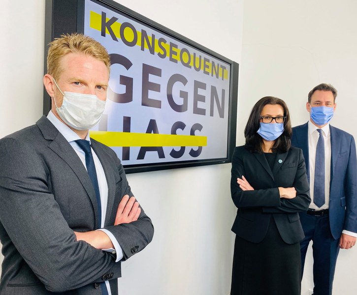 Kampagne "Konsequent gegen Hass" (2020)