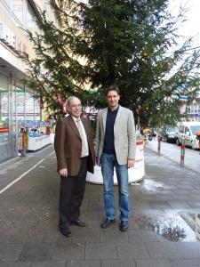 Georg Eisenreich und Prof Dr. F. Wickenhuser